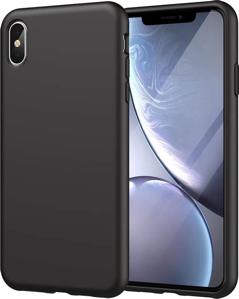 Jetech Funda De Silicona Compatible Iphone Xs Max Pulgadas Sedoso