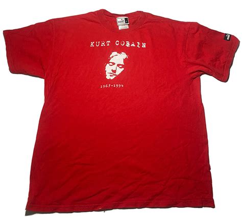 Kurt Cobain Vintage Nirvana Memorial T Sh Gem