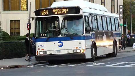 MTA Bus Orion V CNG 7253 On The Q64 Queens Blvd YouTube