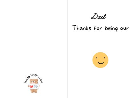 Free Printable Father's Day Cards: Your Ultimate Guide to Heartfelt ...