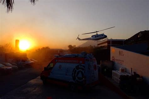 Combaten Fuego En Sierra De Rayones Nuevo León Es El Segundo Incendio