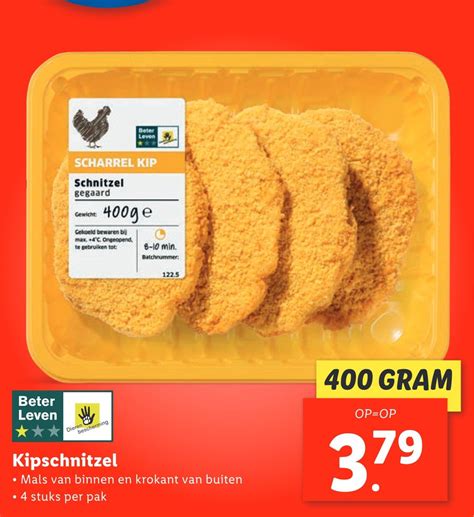 Kipschnitzel Aanbieding Bij Lidl