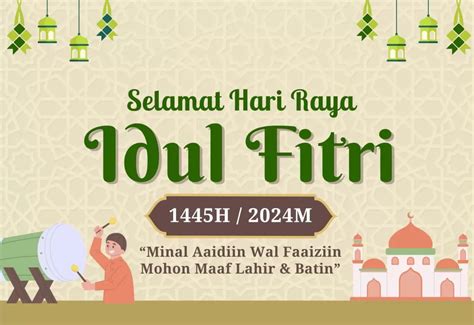 20 Kata Kata Kartu Ucapan Idul Fitri 2024 Untuk Sahabat Buat Lebaran