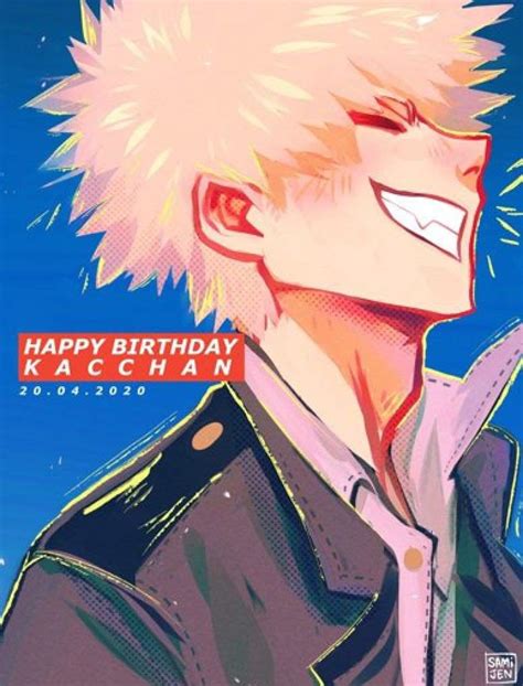 Happy Birthday Day Kacchan ️🌸 Boku No Memes Academia Oficial Amino