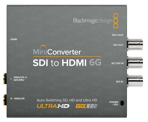 Buy Blackmagic Mini Converter Sdi To Hdmi Convmbsh K G