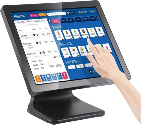 Munbyn Inch Pos Touch Screen Monitor Pos System For Small Business