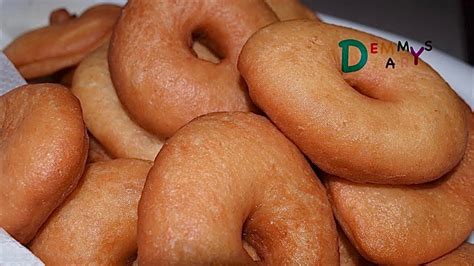 HOW TO MAKE NIGERIAN DOUGHNUTS NIGERIAN SNACK RECIPE YouTube