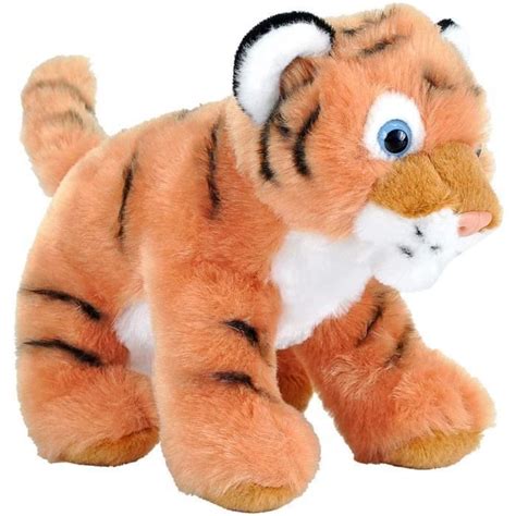 Peluche Tigre De 20 Cm Brun Bebeboutik