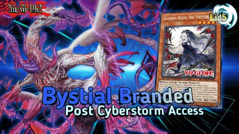 Bystial Branded Deck Post CYAC Replay Decklist Edopro YouTube