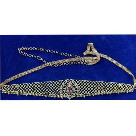 Gold Plated Kamarband, Size: 42inch(L) at Rs 900/piece in Domjur | ID ...