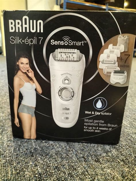 Braun Silk Epil Senso Smart Epilator Cordless Wet Dry