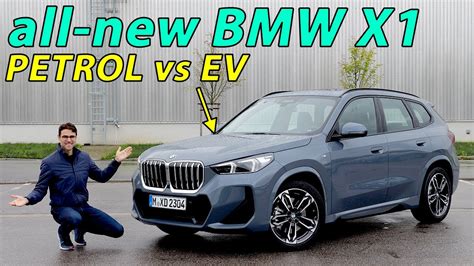 All New 2023 Bmw X1 Driving Review 23i Petrol Vs Ix1 Ev Car