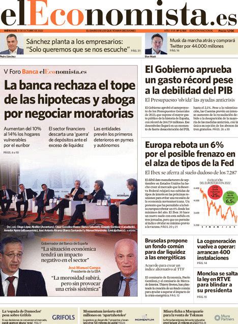 Periodico El Economista 5 10 2022