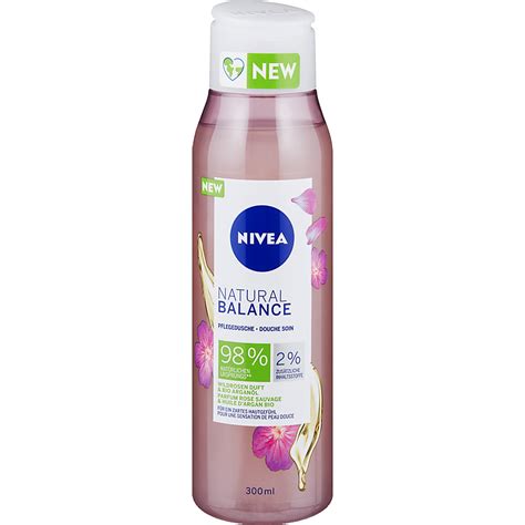 Buy Nivea Natural Shower Care Wild Rose And Argan Oil Migros