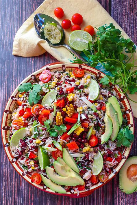 Southwest Black Bean Rice Salad Only Gluten Free Recipes