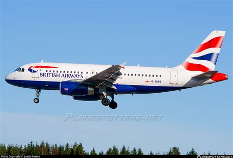 G EUPS British Airways Airbus A319 131 Photo By Laszlo Fekete ID