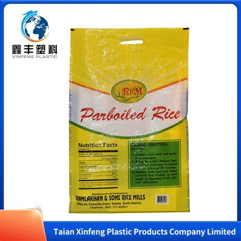 Eco Friendly Polypropylene Fabric Plastic Packaging 25kg 50kg 100kg