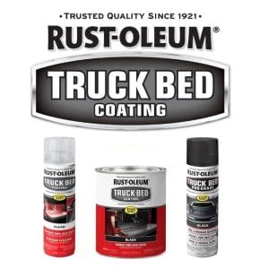 Rust Oleum 342668 Automotive Truck Bed Coating Quart Black 32 Fl Oz