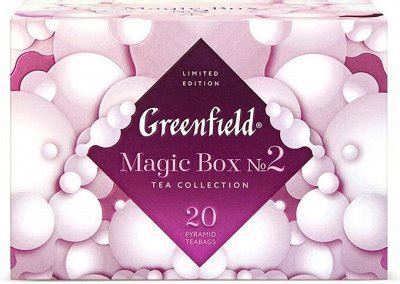 Акция на Чай Гринфилд Magic Box. Чай, Кофе и кофейные напитки