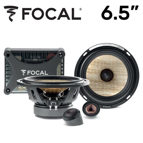 Alto Falante Kit Duas Vias Focal Flax Evo Ps Fxe W Rms W