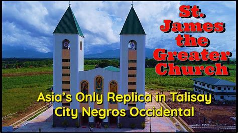 St James The Greater Church Replica Talisay Negros Occidental Aerials