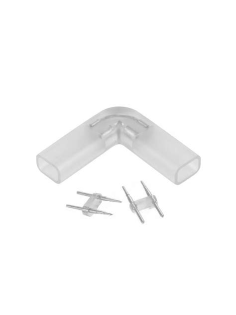 Conector în Formă de L pentru Banda LED Flexibilă 8mm Soluția Ideală