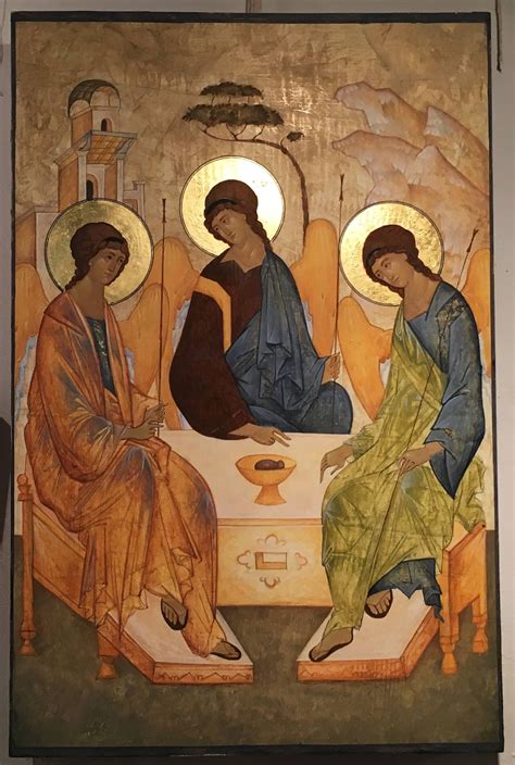 Holy Trinity Icon By Andrei Rublev Yaswiu