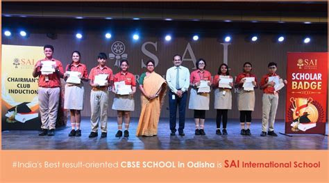 India’s Best result-oriented CBSE SCHOOL in Odisha is SAI International ...