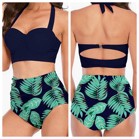 Swim Like New High Waist Vintage Style Bikini Poshmark