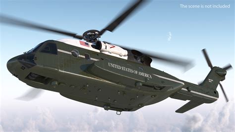 3D sikorsky vh-92 marine rigged - TurboSquid 1495287