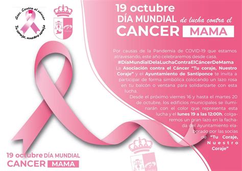 Únete al Día Mundial de la lucha contra El Cáncer de Mama