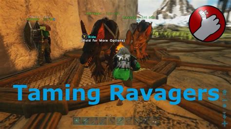 How to tame a ravager ark