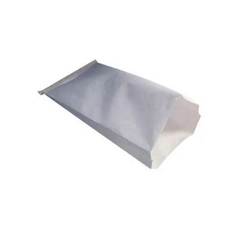 Hdpe Laminated Centre Sealed White Paper Bag At Rs Piece Hdpe