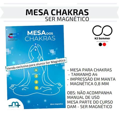 Mesa Chakras K2 Sommer Biomagnetismo