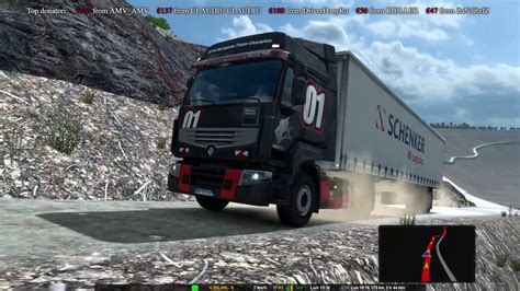 Euro Truck Simulator Mortal Rutes Dangerous Road Youtube