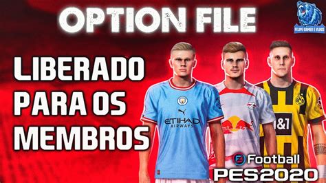 Pes Option File Full V Liberado Para Os Membros Seja Membro E