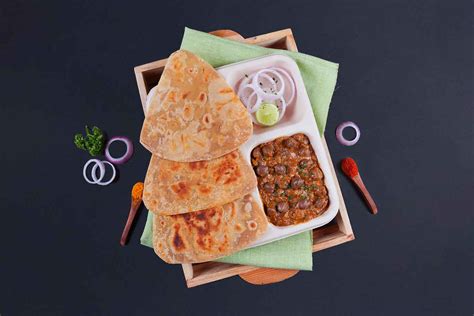 Order Newly Launched Pindi Chole With Paratha Lunchbox From Lunchbox On