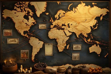 World map historical trade routes | Free Photo - rawpixel