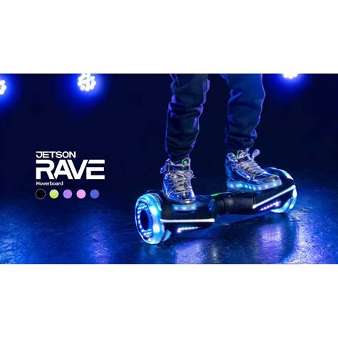 Jetson Rave Extreme-Terrain Hoverboard with Cosmic Light-Up Wheels ...