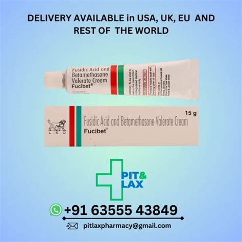 Fucibet Cream Fusidic Acid Betamethasone Packaging Size 15 Gm At Rs