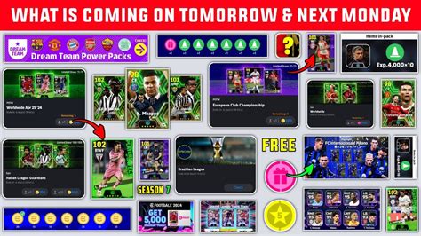 What Is Coming On Tomorrow Monday In EFootball 2024 Mobile New