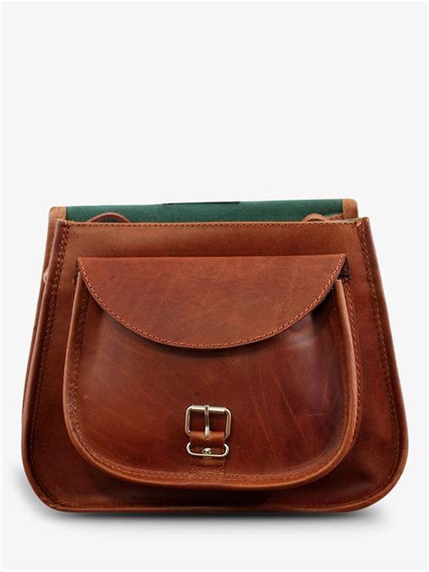 Labesace Naturel Sac Bandouli Re Cuir Femme Marron Paul Marius