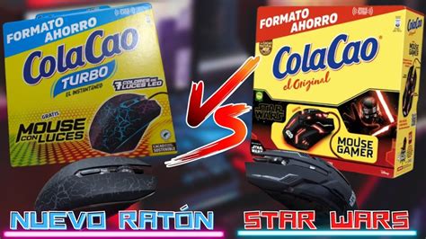 COMPARANDO EL NUEVO RATÓN DE COLACAO CON STAR WARS COLACAO YouTube