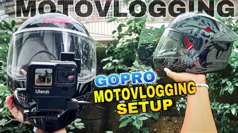 Making The Best Moto Vlogging Setup On Helmate Motovlogging Setup