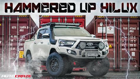 HAMMERED UP HILUX TOYOTA HILUX BUILD QUALITY 4x4 WHEEL AND TYRE