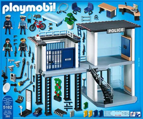 Playmobil Police Station With Alarm Table Mountain Toys