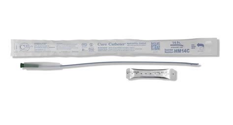 Cure Hydrophilic Coude Tip Intermittent Catheter Male