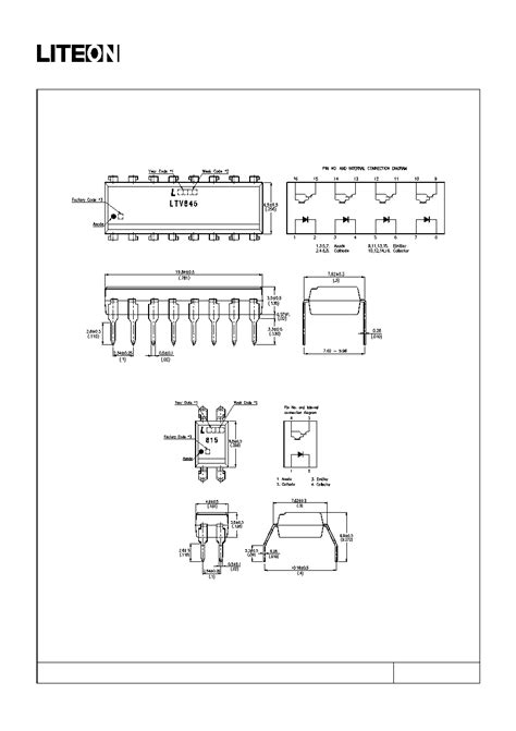 LTV845S Datasheet 3 12 Pages LITEON LED