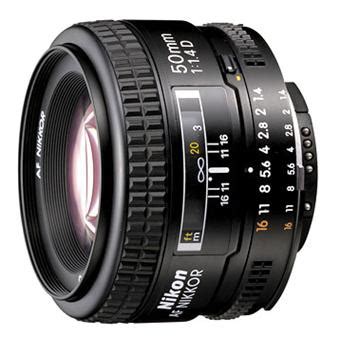 Objectif Reflex Nikon AF Nikkor 50 Mm F 1 4 D Focale Fixe Achat