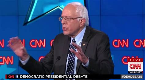 Bernie Sanderss Optimistic Freedom On Display In Debate The Hill